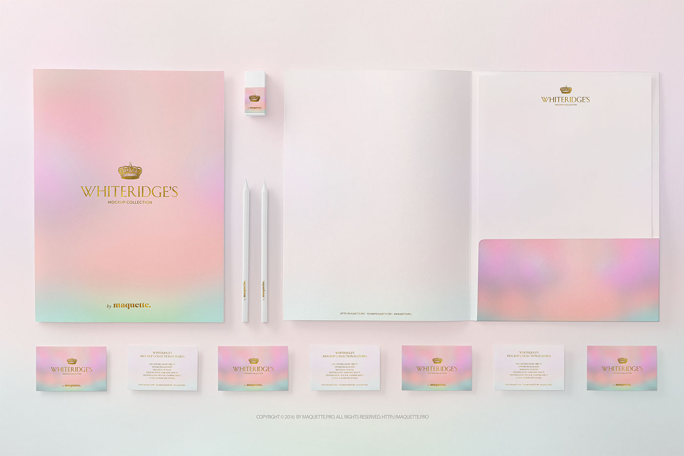 Whiteridge文具品牌視覺形象設計