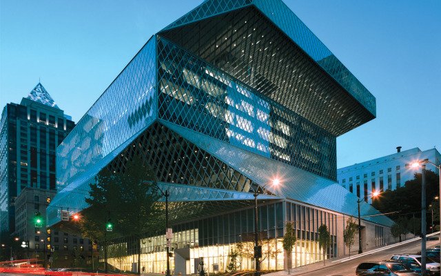 西雅圖公共圖書館空間導(dǎo)視設(shè)計(jì)