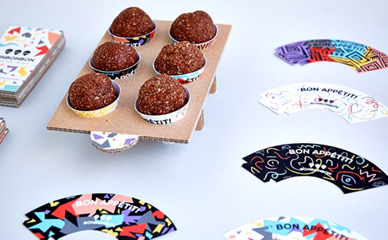 食品椰子球巧克力包裝設計-石特設計，杭州包裝設計專家