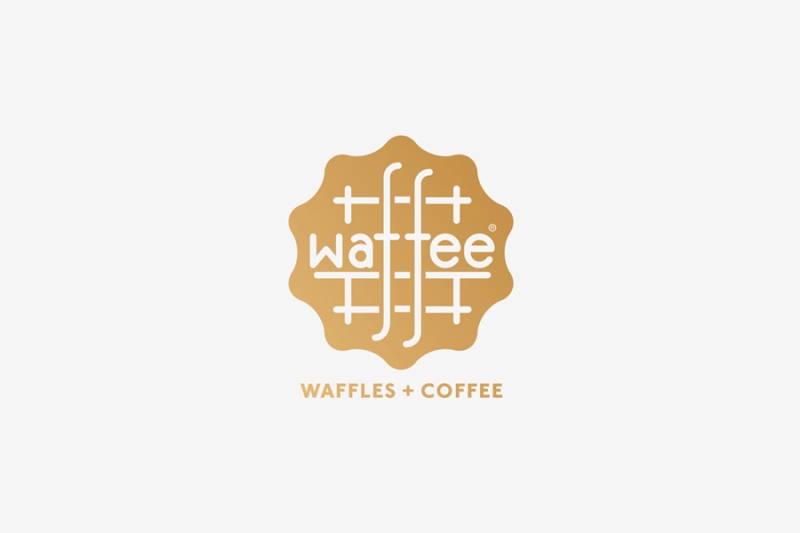 Waffee餅干和咖啡屋品牌設(shè)計