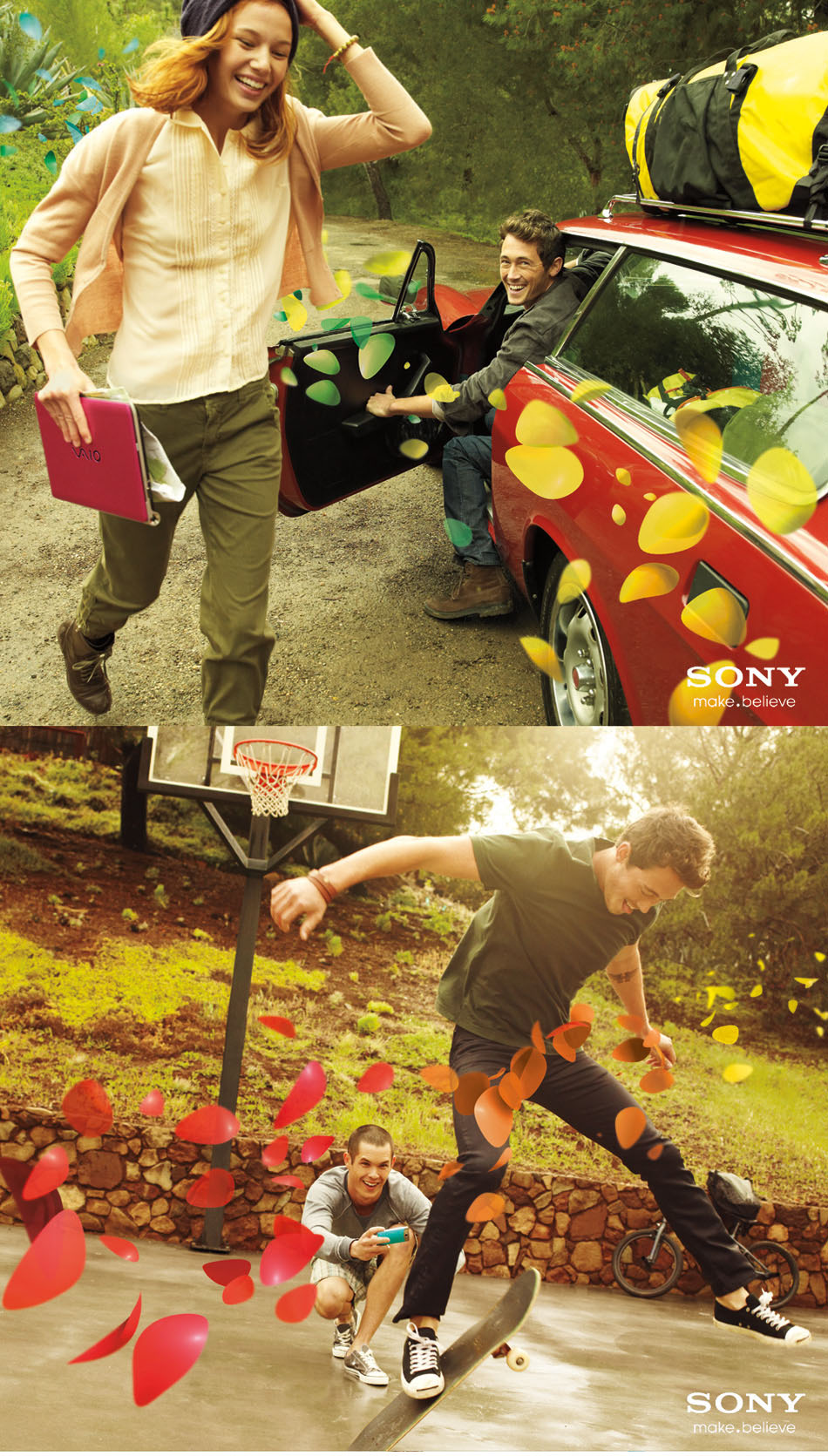 索尼&ldquo;花瓣&rdquo;體驗(yàn)店品牌視覺(jué)形象設(shè)計(jì)