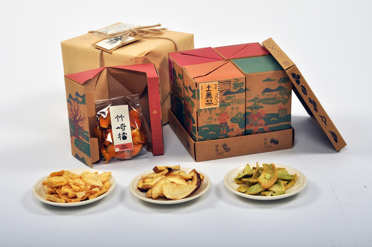 水果脆片包裝設計