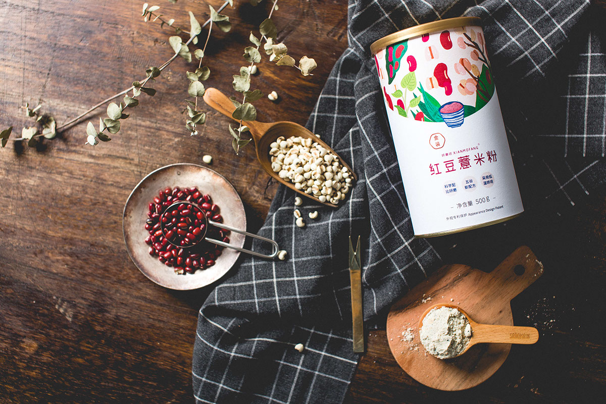 五谷粉包裝設計