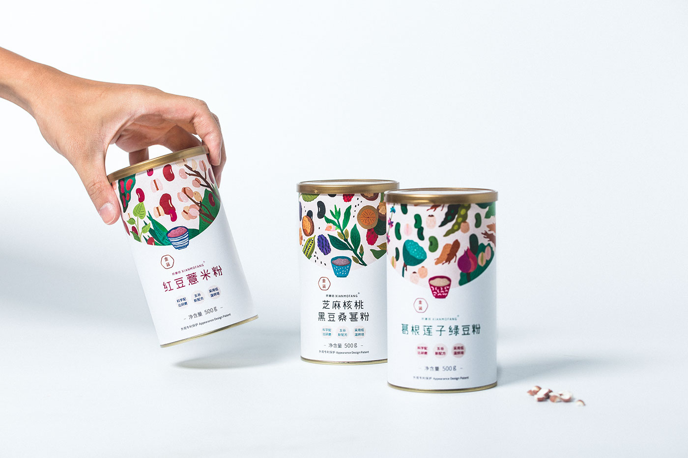 五谷粉包裝設計