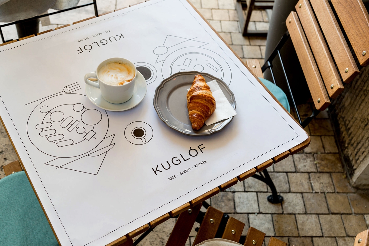 時尚餐飲咖啡甜點包裝設計，輕松愜意的生活