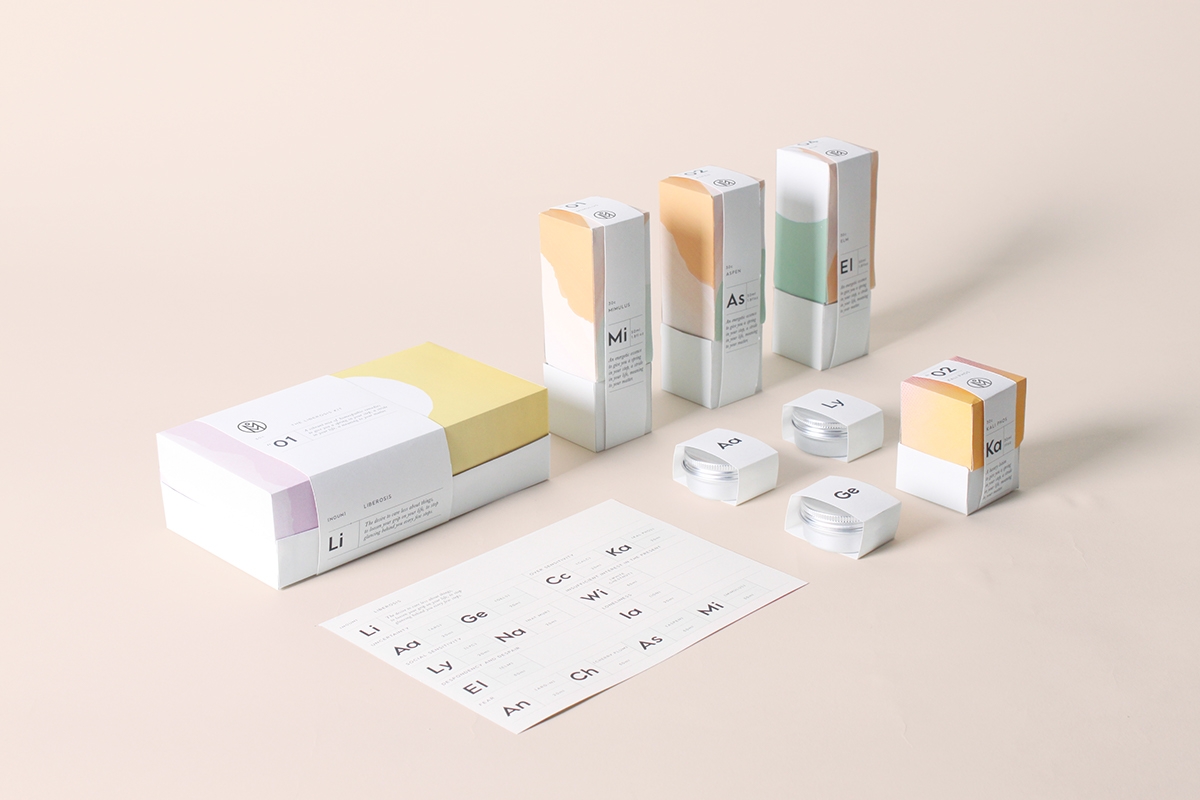 植物順勢療法，全新護理醫(yī)藥包裝設(shè)計