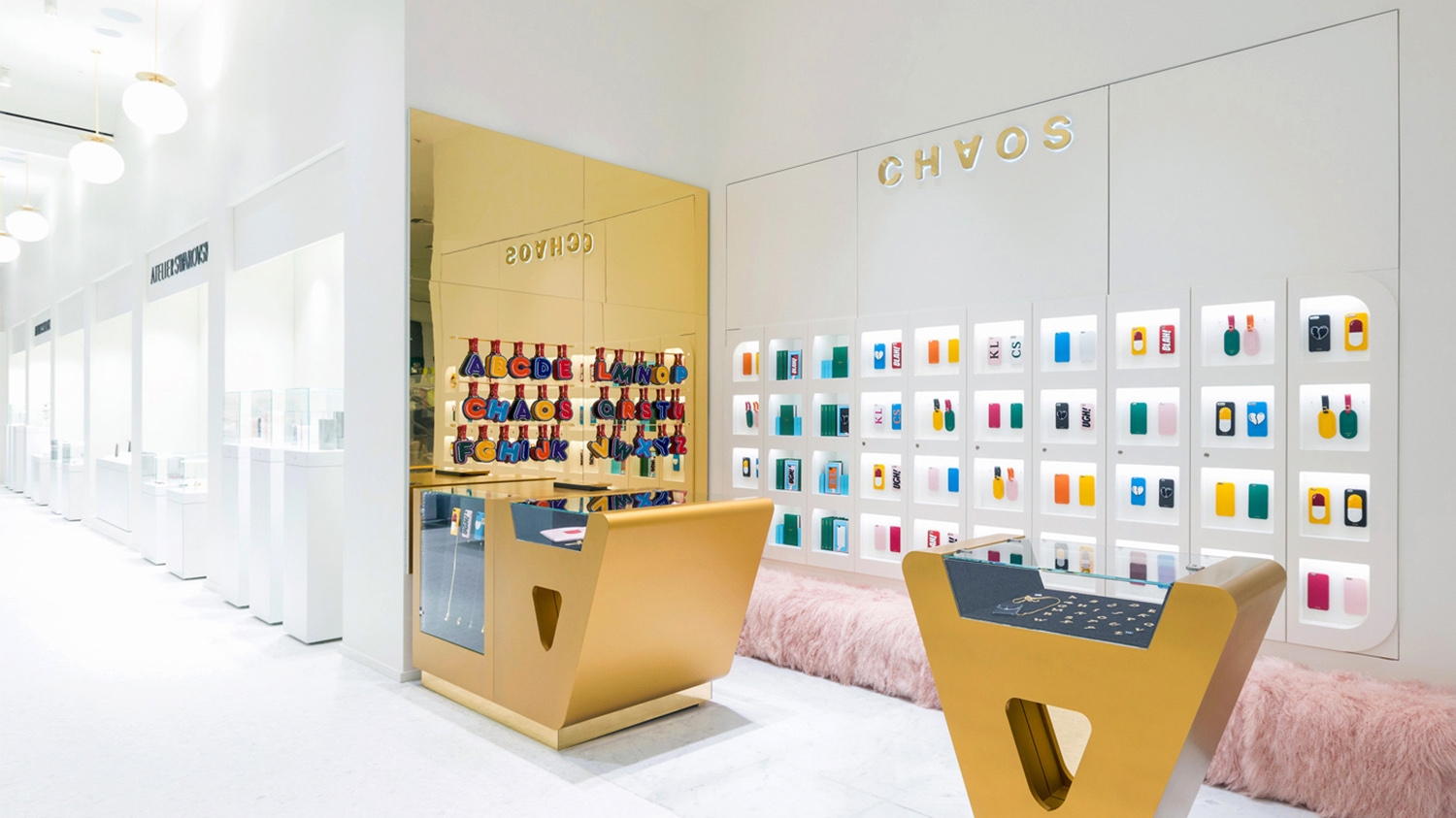 時尚配飾品牌個性配飾手機殼、護身符、拉鏈等創意產品包裝設計