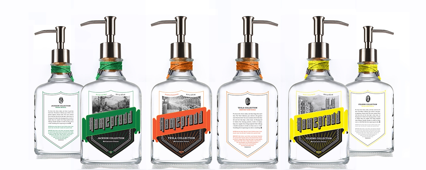 HI，man！ 男性豪華家庭護理用品品牌包裝設計