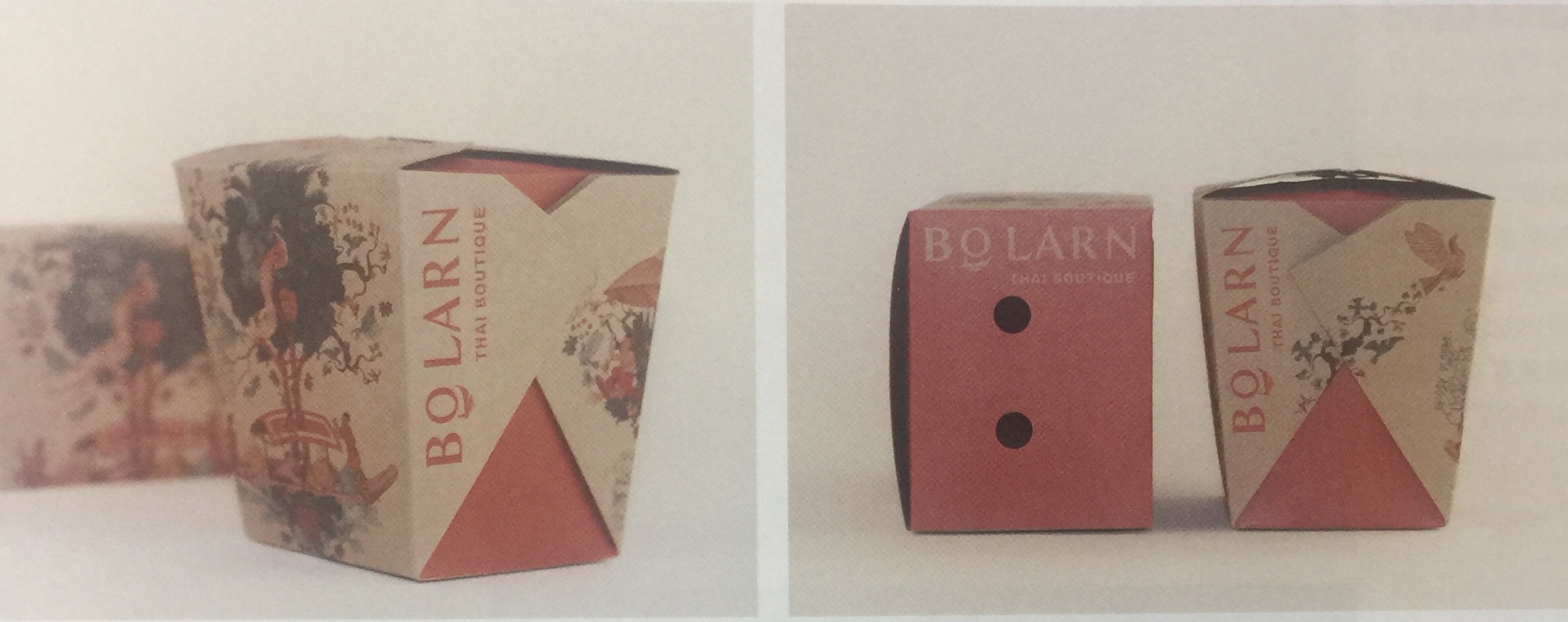 體現(xiàn)歷史、傳承工藝的泰式餐飲外賣包裝設(shè)計