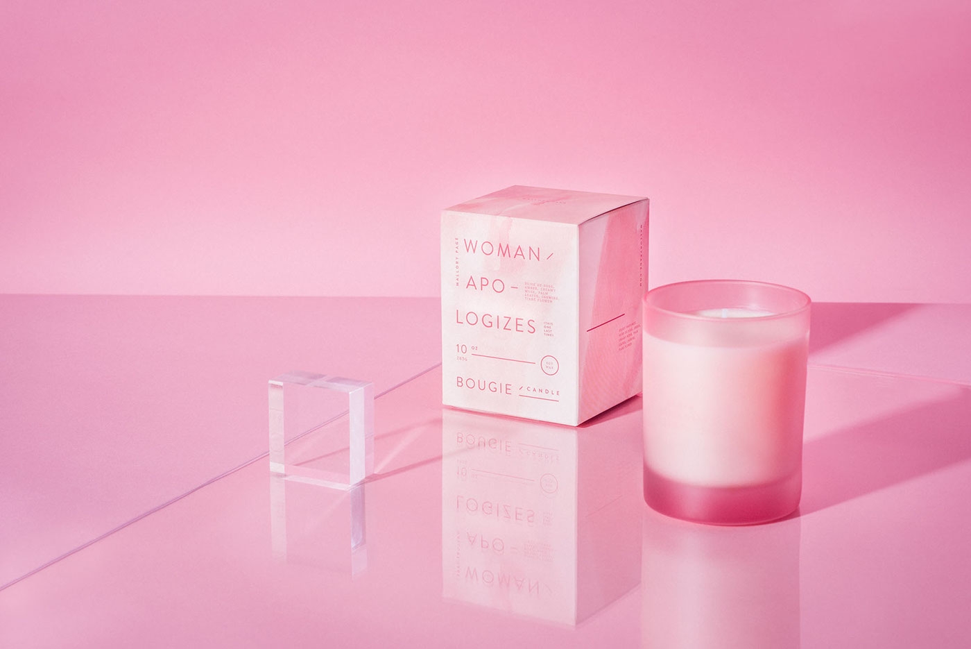 微妙的日用品蠟燭包裝設計